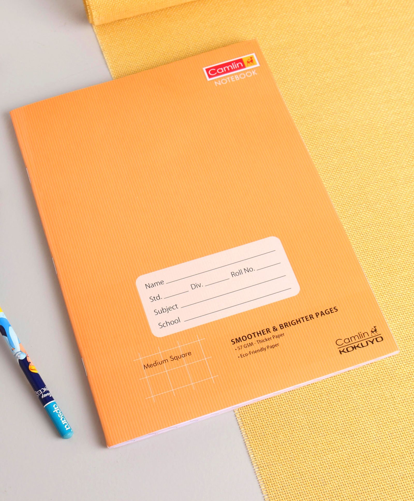 Camlin Square Notebook 68 Pages